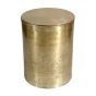 Zander Metal Side Table with Storage 40cm