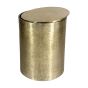 Zander Metal Side Table with Storage 40cm