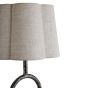 Rutland Table Lamp with Plain Linen Shade