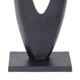 Axis Black Aluminium Sculpture 117cm