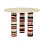 Coco Hall Bone Inlay Dining Table