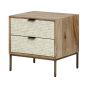 Nerina Bone Inlay Bedside Table by Ora Designs | Style Our Home