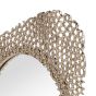 Miel Cast Aluminium Mirror Large