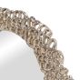 Miel Cast Aluminium Mirror Small