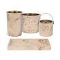 Burl Ice Bucket