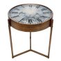 Atlan Moving Cogs Side Table 50cm