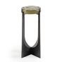 Thorpe Brick Glass Accent Table by Ora Designs | Style Our Home
