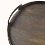 Shibui Mango Wood & Smoked Gold Trays Set of 2