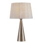 Southbourne Smoked Gold Table Lamp with Linen Shade 60cm