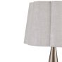 Southbourne Smoked Gold Table Lamp with Linen Shade 60cm