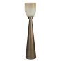 Southbay Smoked Gold Floor Hurricane 80cm by Ora Designs | Style Our Home