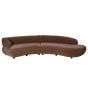 Edon Modular Sofa in Mocha Velvet by Ora Designs | Style Our Home