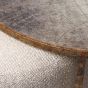 Atlas Coffee Table & Knotted Pouffe