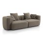 Wicklow Sofa in Soft Truffle Velvet
