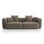 Wicklow Sofa in Soft Truffle Velvet by Ora Designs | Style Our Home