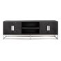 Blackbone Silver 4 Door TV-Unit - Style Our Home