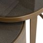 Bloomville End Table Set of 2 Incl. Glass