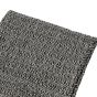 Wovenano Throw with Tassels Black