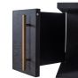 Cambon 4-Doors 4-Shelves Display Cabinet