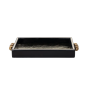 Tray Liv (Black/gold) by  Richmond Interiors | Style Our Home
