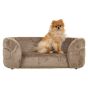 Pet bed Bingo taupe chenille (Bergen 104 taupe chenille) by  Richmond Interiors | Style Our Home