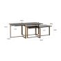 Sterling Coffee Table Set of 2