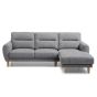 Juniplin Corner Sofa Grey
