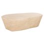 Fictus 125cm Faux Travertine Coffee Table