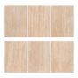 Fictus 125cm Faux Travertine Coffee Table