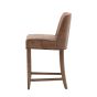 Tarnaro Bar Stool Brown Leather (2pk)