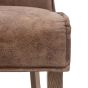 Tarnaro Bar Stool Brown Leather (2pk)
