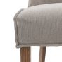 Tarnaro Bar Stool Grey Linen (2pk)