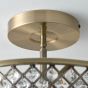 Hudsono Ceiling Lamp Antique Brass