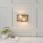 Hudsono Wall Light Antique Brass