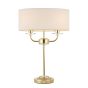 Nixano Table Lamp Brass by Gallary Living | Style Our Home