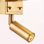 Harveyano Wall Light Brushed Gold