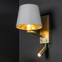 Harveyano Wall Light Brushed Gold