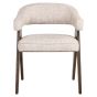 Mori Cream Tweed Dining Chair by Richmond Interiors | Style Our Home