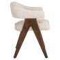 Mori Cream Tweed Dining Chair