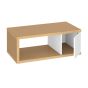 Berlin Oak (Veneer) / Pure White Coffee Table | Style Our Home