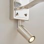 Harveyano Wall Light Bright Nickel