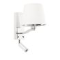 Harveyano Wall Light Bright Nickel