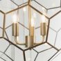 Mielano 3 Pendant Light Antique Brass