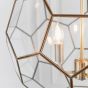 Mielano 3 Pendant Light Antique Brass
