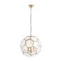 Mielano 3 Pendant Light Antique Brass