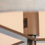 Hayfano Floor Lamp Bronze,Natural