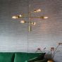 Rubensano 6 Pendant Light Brushed Gold by Gallary Living | Style Our Home