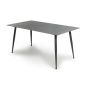 Highgrwick 1.6m Grey Granite Effect Ceramic Dining Table