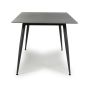 Highgrwick 1.6m Grey Granite Effect Ceramic Dining Table