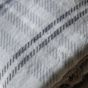 Tartano Sherpa Throw Grey
